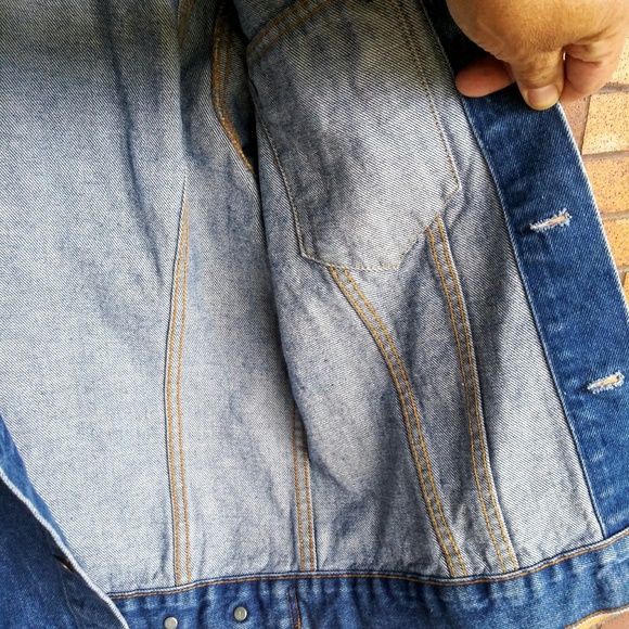 Vintagetg 71-83 Levi's Denim Trucker Jacket Small - Picture 6 of 8